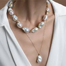 Layered Pearl Necklaces
