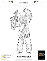 These babies coloring pages are super fun to color. Star Wars Chewbacca Coloring Page Mama Likes This