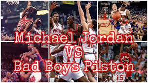That saw a lot of bad blood stir up that made the rivalry that much more intense and meaningful on both sides. Michael Jordan Best Play Compilation Vs Bad Boys Pistons Chicago Bulls Vs Detroit Piston Hd Youtube
