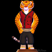 Tigress - Kung Fu Panda 3D Model by SillyToys