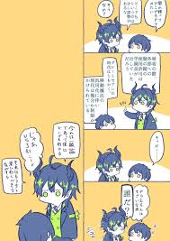 ツイステ twstプラス 妖精に礼を言ってはいけない マレ監 顔あり とらんじすた 倉庫の漫画 ちびキャラ イラスト ツイ かわいいチビ