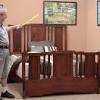 The classic design of this project, and your woodworking skill, will make a beautiful focal point in any room. 1