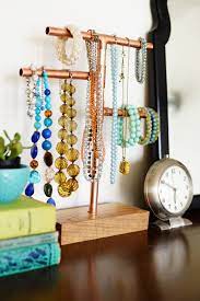 The wood is 11 in long 3 1/2 wide. 24 Diy Necklace Holder Ideas To Spark Your Imagination