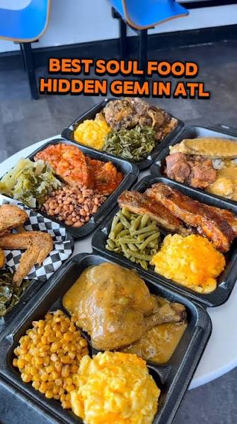 Atl it’s Sunday and @southforksoulfood has some of the best soul food in  the city . The best food comes from the family owned restaurants where the  recipes are made from the grandmas ! The food is ...