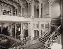 Interior Shot Of The Entrance Hall Staircase Of The Palace Of H H Prince Said Halim At Champollion Street Downtown Cairo Currently Abandoned Architectural Architecture Cairo Architecture Design