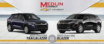Is the chevrolet trailblazer returning to the u s get. 2021 Chevy Trailblazer Vs 2020 Chevy Blazer Medlin Chevrolet