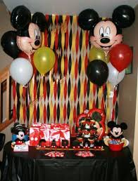 This theme is perfect for a first birthday or any age. Mickey Mouse Birthday