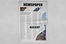 Free for personal and commercial use zip file includes: Free Psd Newspaper Mockup