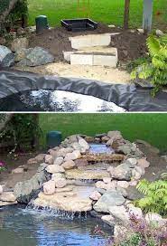 Direct drive pumps are among the strongest models, and they're generally used in ponds featuring massive waterfalls and streams that need a large sum of water. 65 Lovely Backyard Waterfall And Pond Landscaping Ideas Backyard Waterfall Landscapingideas Waterfalls Backyard Garden Waterfall Pond Landscaping Ideas