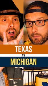 It's #texas vs #Michigan 😂😂 Brought to you by Renasant and drinkware from  GameTime Sidekicks #HookEm #GoBlue #collegefootball #comedy