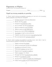 Panghalip Pamatlig Activity