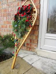 Custom Design Snowshoes Christmas Decorations Ornaments Country Christmas Decorations Christmas Porch Decor
