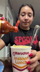 Ramen Noodles with Salsa Valentina