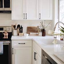 For example, you can choose a matte black and chrome pull to complement a chrome faucet and matte black appliances. Jennifer Bithell Kitchen Remodel Sweet Home Home Kitchens