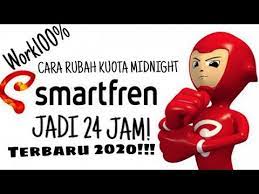 Cara Rubah Kuota Midnight Smartfren Jadi 24 Jam Terbaru Januari 2020 Youtube
