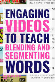 Ask your child to read their favorite book to you, using kindergarten writing activities. 6 Blending And Segmenting Videos To Have Your Students Learning