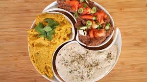 3 Healthy Delicious Bean Dips Hummus Recipe Recipes Sweet Potato Hummus
