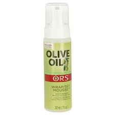Not only does is work great, but when you smell it, you are go. Ors Olive Oil Wrap Set Mousse 207ml Clicks