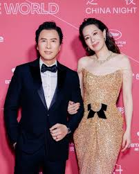Donnie Yen walks Cannes red carpet with 18-year-younger wife Cissy Wang -  VnExpress International