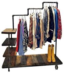 Maybe you would like to learn more about one of these? Pin By Emilytron On Bed Kabann Clothes Rack Design Clothing Rack Industrial Clothing Rack
