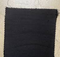 3 yards Black on Black Denim Fabric 60" 12 oz 99% Cotton 1 Spandex