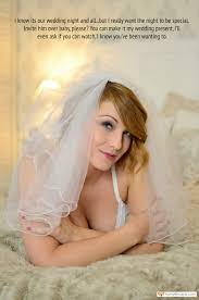 Sexy Memes Hotwife Caption №559753: Husband being cuckolded on wedding night