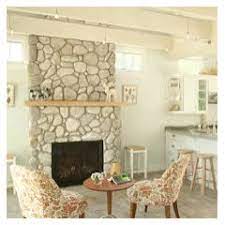 A river rock fireplace can be a beautiful and attractive addition to any home, particularly one with a rustic or country cottage décor. How To Paint River Rock For An Updated Look