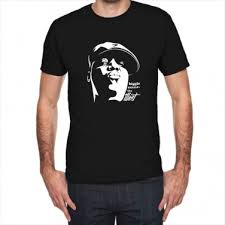 Biggie Smalls The Illest Face Siluet Black T Shirt