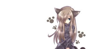 Image pour bannière youtube 2048x1152. Kawaii Anime Cat Wallpapers Top Free Kawaii Anime Cat Backgrounds Wallpaperaccess
