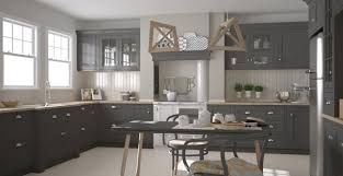 Il est possible de jouer sur un total look gris en variant les différentes tonalités pour donner. Quelles Couleurs Pour Les Murs D Une Cuisine Aux Meubles Gris M6 Deco Fr