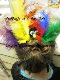 Sew Crafty Mommy Thanksgiving Turkey Hair Crazy Hair Days Crazy Hair Little Girl Haircuts