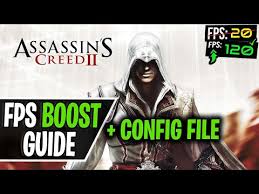 Your hint here is pretty obvious; Assassin S Creed 2 How To Boost Fps Fix Stutter And Lag Config File 2021