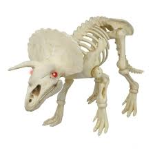 Pin By Pam Fadden On Improved By Dinosaurs Halloween Skeletons Halloween Skeleton Decorations Spooky Halloween Decorations