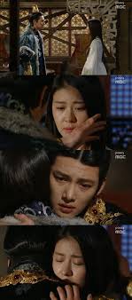All scenes are not shown in sequence, but interjected strategically at certain points to enhance the drama. Spoiler Empress Ki Ji Chang Wook Embraces Ha Ji Won Hancinema