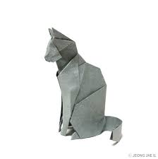 Our next step is the origami cat, we'll be helping you make a sitting origami cat this time. Pin On Origami