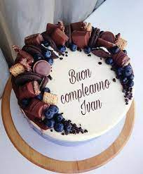Buon Compleanno Ivan Buon Compleanno Torte Di Compleanno Compleanno