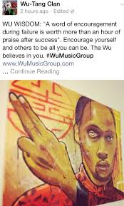 A Word Of Encouragement Wu Wisdom Wu Tang Clan Hip Hop Art Hip Hop Illustration Hip Hop Culture