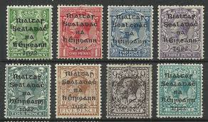 The Provisional Government Of Ireland Rialtas Sealadach Na Heireann Overprints Were Initially Issued On 17 February 1922 Vintage Stamps Stamp Postage Stamps