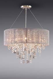 Next Palazzo 3 Light Chandelier Grey Chandelier In Living Room Bedroom Ceiling Light Chandelier Bedroom