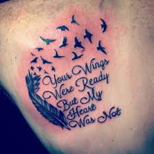 #wings #wing tattoo #tattoo #dreams #quote #photography #hot #embrace your dreams. Your Wings Were Ready But My Heart Was Not Tattoos Future Tattoos Family Tattoos