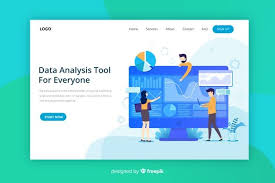 Download Big Data Landing Page For Free Landing Page Big Data Website Analysis