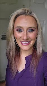 Went for purple, did both eyes today as I usually do different