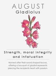 Your Birth Flower Says More About You Than You Realize In 2020 Birth Flower Tattoos Gladiolus Tattoo Birth Flowers