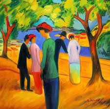 Jun 19, 2021 · von 1905 bis 1933. August Macke Frau In Gruner Jacke E97853 60x60cm Expressionismus Olgemalde Kunstdepot24 Olgemalde Und Bilderrahmen Berlin