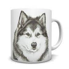 Alaskan Malamute Dog Ceramic Mug (CMG-236) - WaggyDogz