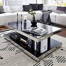 Moebella Couchtisch Schwarzglas Chrom Echtholzfurnier Glasgow Designer Wohnzimmertisch Wohnzimmertisch Couchtisch Weiss Hochglanz Couchtisch