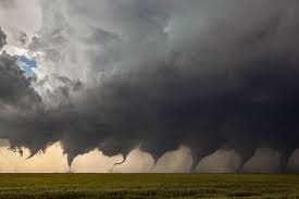 Tornadoes come in many sizes, but they typically take the form of a visible condensation funnel whose narrow end touches the earth and is. Datei Evolution Of A Tornado Jpg Wikipedia