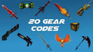 The code for the hyper laser gun and gravity coil. 20 Gear Codes On Roblox Youtube