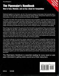 A narrow strip of cloth used to decorate the edges of clothes or furniture 2. The Pipe Major S Handbook How To Tune Maintain And Set Up A Band For Competition Von Lerwick R W Very Good Softcover 1998 Second Edition Book Happy Booksellers