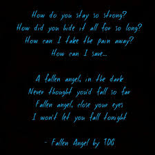 Fallen Angel By Three Days Grace Three Days Grace Fallen Angel Lyrics